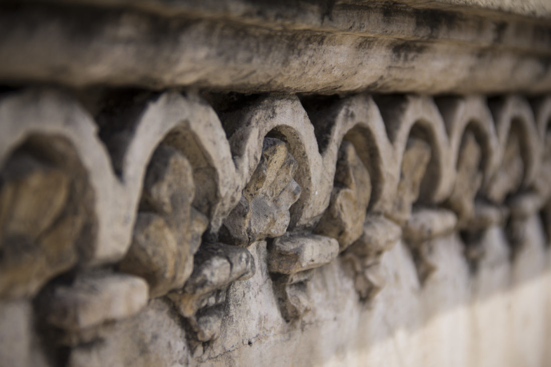 La cantera cuenta el paso del tiempo.