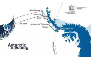 bienal antartic ruta